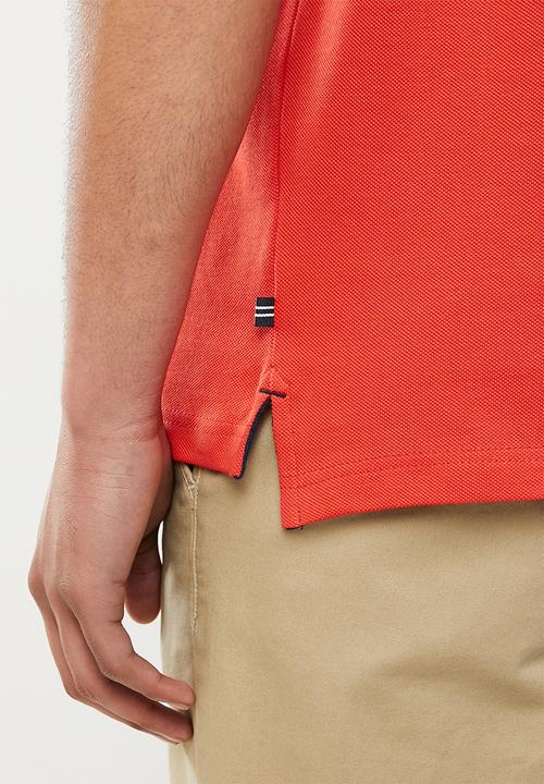 Nautica - Classic fit deck polo  - orange poppy