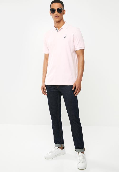 Nautica - Classic fit deck polo  - craddle pink