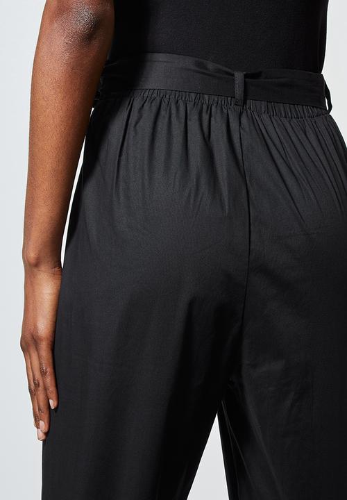 Superbalist - Poplin trouser - black