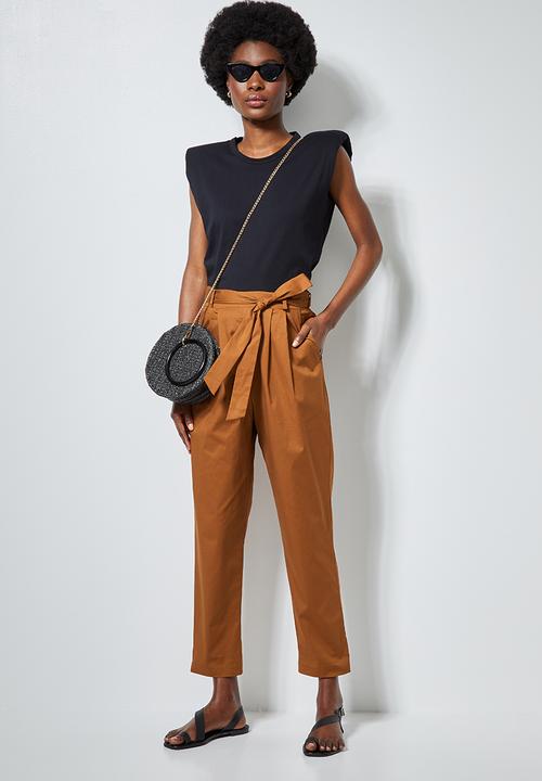 Superbalist - Poplin trouser - brown