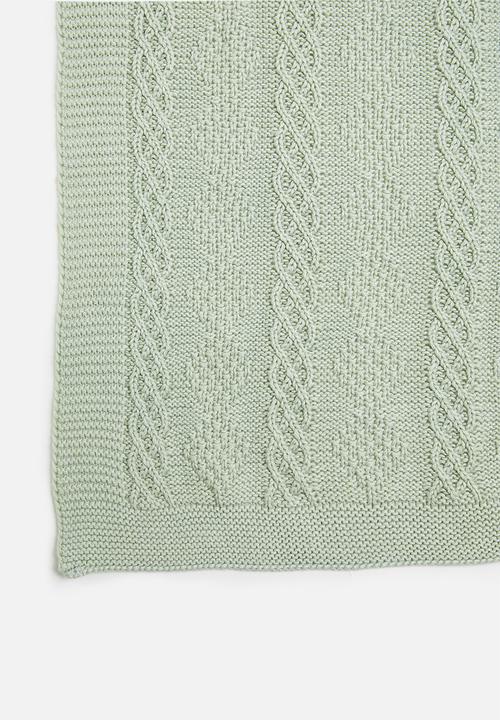 Sixth Floor - Ida throw - seafoam green