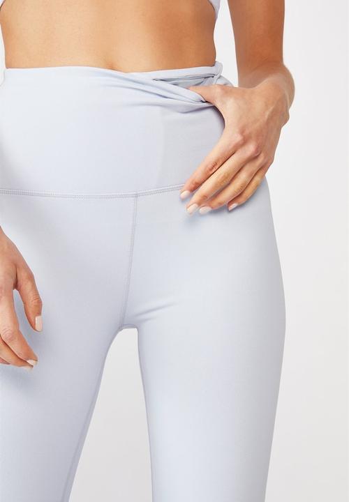 Cotton On - Active high waist core 7/8 tight - blue zen