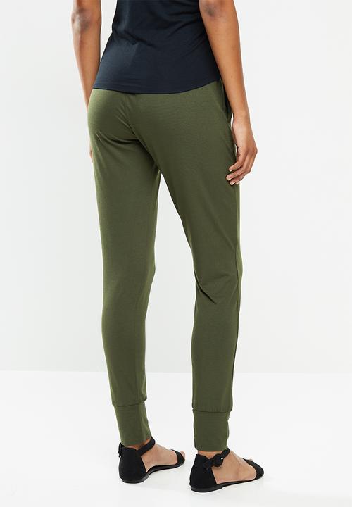 Cherry Melon - Maternity soft jogger pants - khaki 