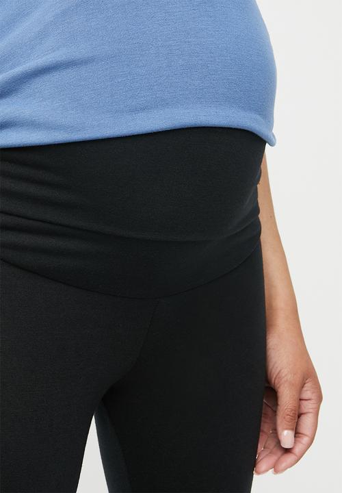 Superbalist - 2 Pack fold over leggings - black & blue
