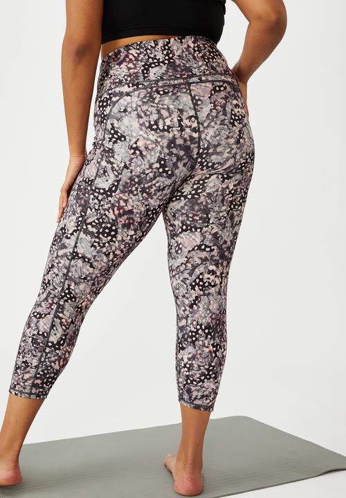 Cotton On - Curve lifestyle coffee 7/8 tight - butterfly spot