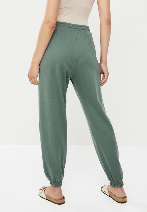 Missguided - 90s Oversized jogger - green
