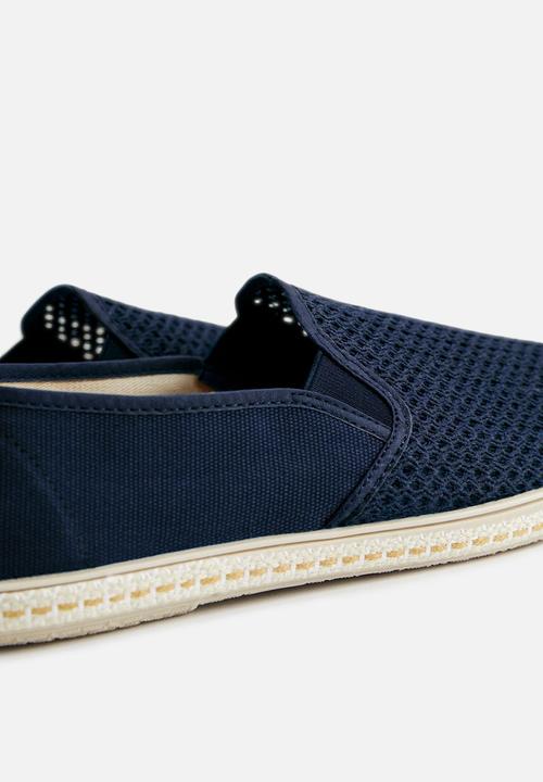 MANGO - Slip-on Miami shoes - navy