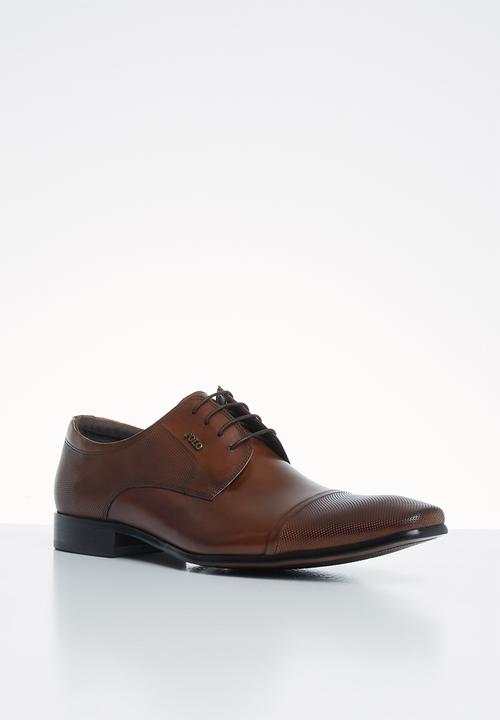 POLO - Steph toecap fashion lace up - brown