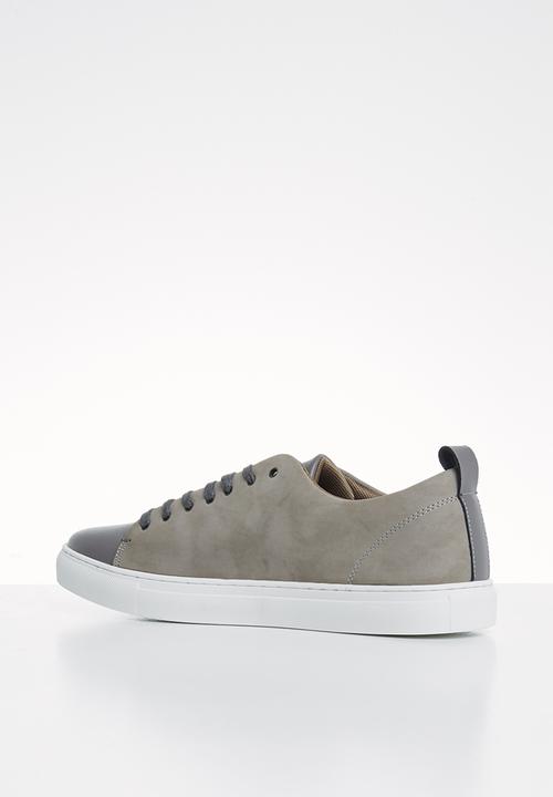 POLO - Neville two tone sneaker - grey & brown 