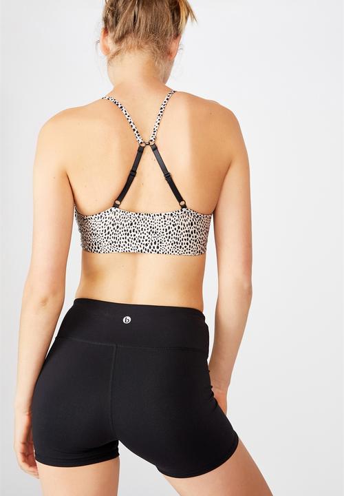 Cotton On - Highwaisted shortie short - core black