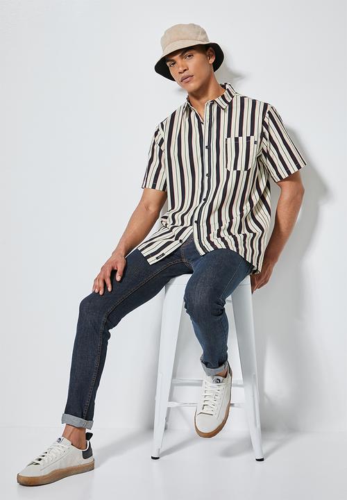 Superbalist - Theo regular fit pattern shirt - multi