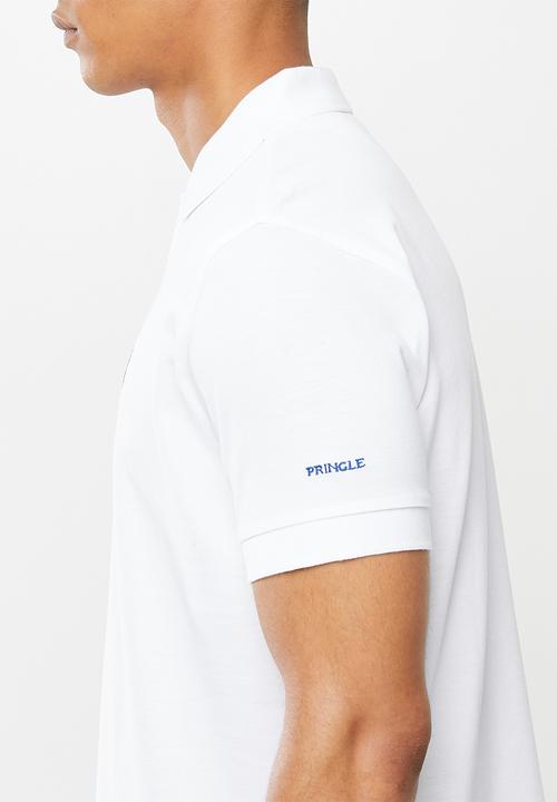Pringle of Scotland - St Augustine styled golfer - white