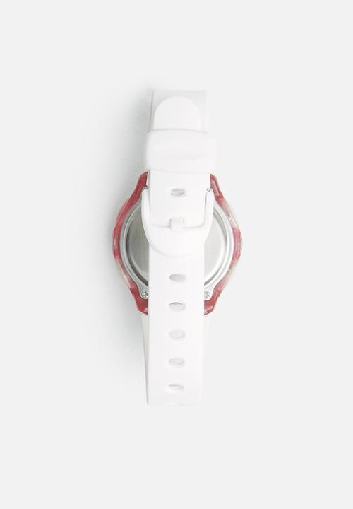 Casio - Kids 50m digital stop watch - white