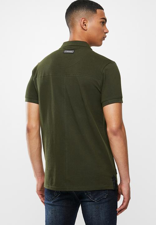 S.P.C.C - Saxon fashion golfer polo - khaki 