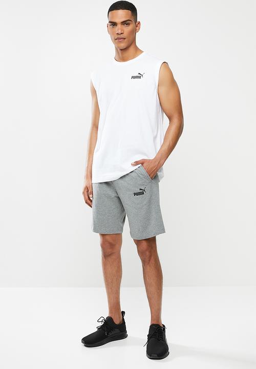 PUMA - Ess+ sleeveless shirt - white