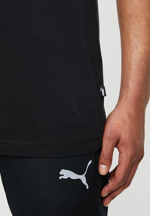 PUMA - Gold graphic tee - black