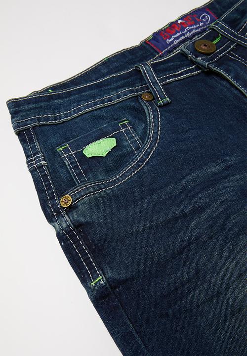SOVIET - Boys denim short - blue