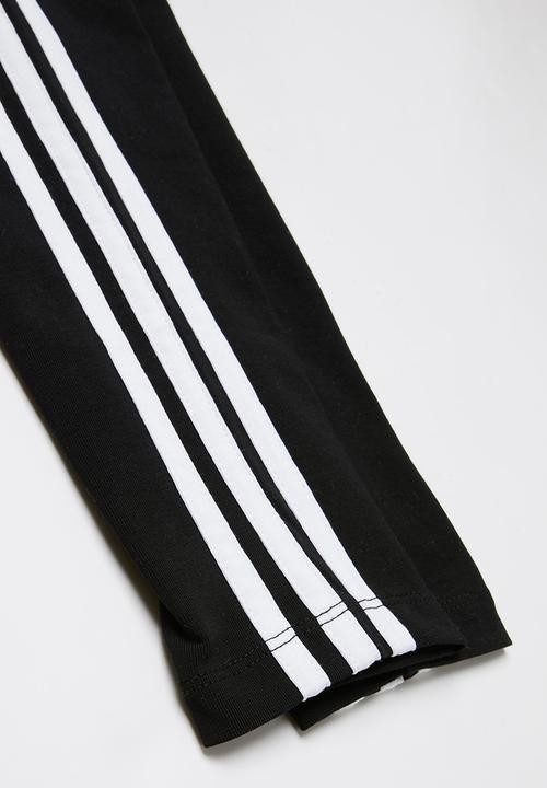adidas Originals - 3 Stripes leggings - black & white 