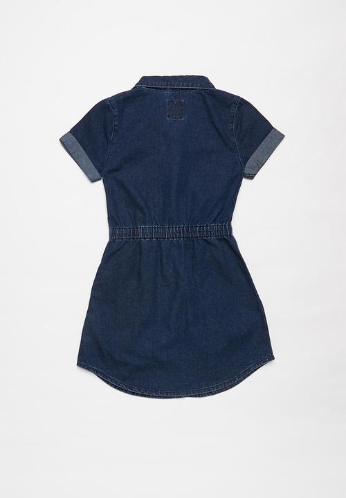 Levi’s® - Western short sleeve dress - blue
