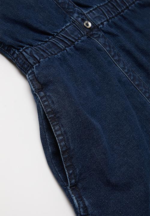 Levi’s® - Western short sleeve dress - blue