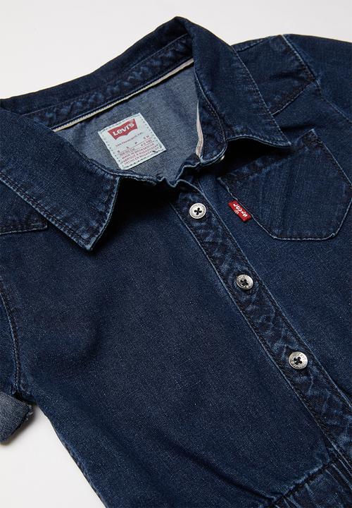 Levi’s® - Western short sleeve dress - blue
