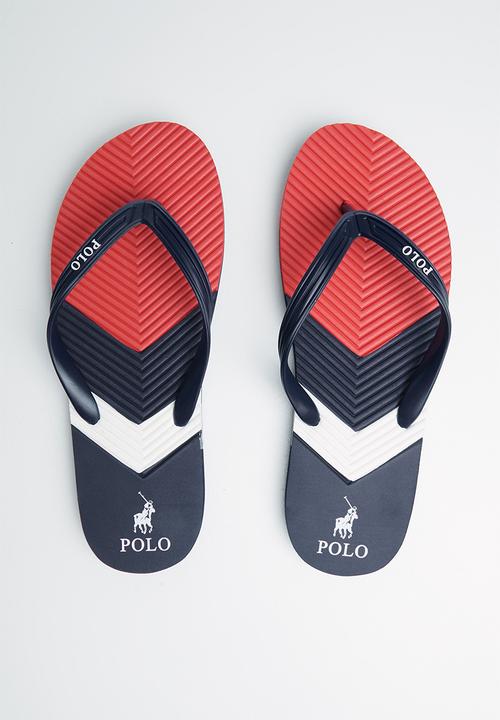 POLO - Phil colour blocked flop flop - multi