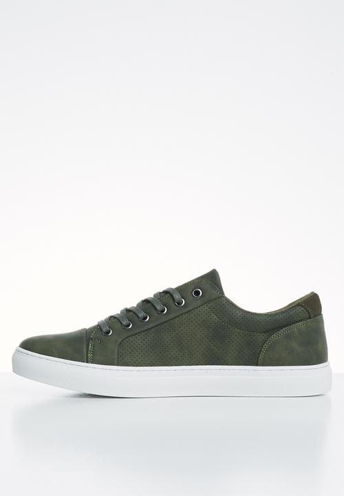 POLO - Carter nubuck sneaker - fatigue