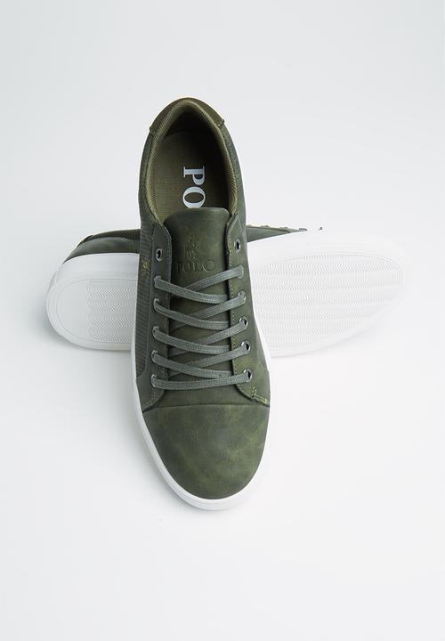POLO - Carter nubuck sneaker - fatigue