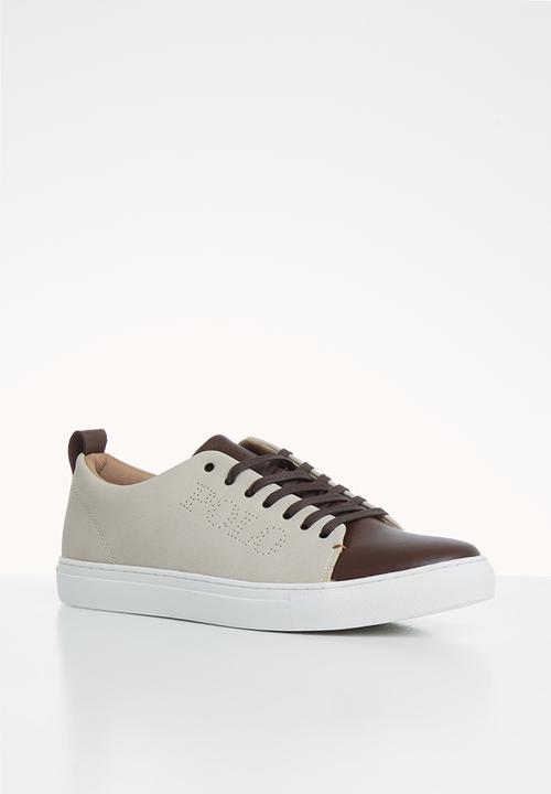POLO - Neville two tone sneaker - brown