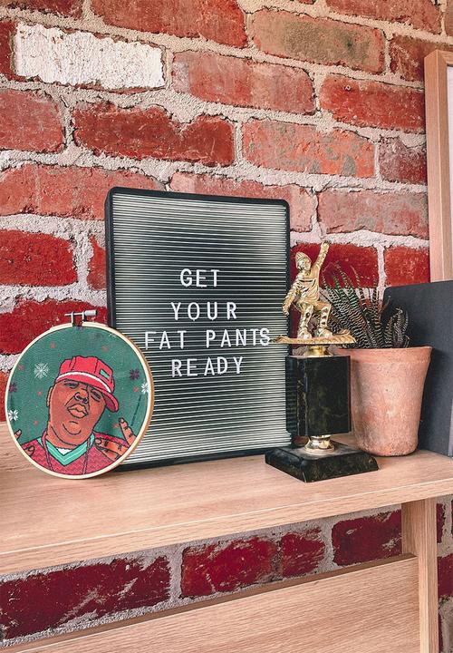 Typo - Peg board light box - solid black