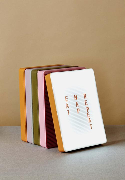 Typo - Peg board light box - mustard & peach