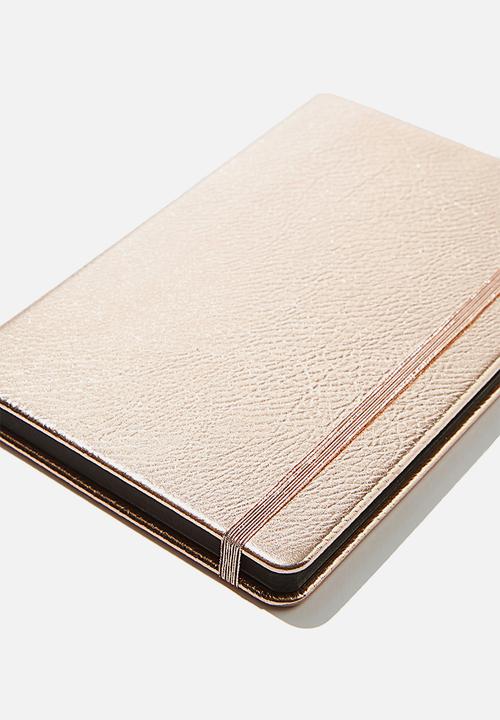 Typo - A5 buffalo journal - soft gold