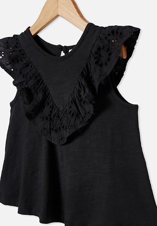 Cotton On - Juliette short sleeve top - phantom