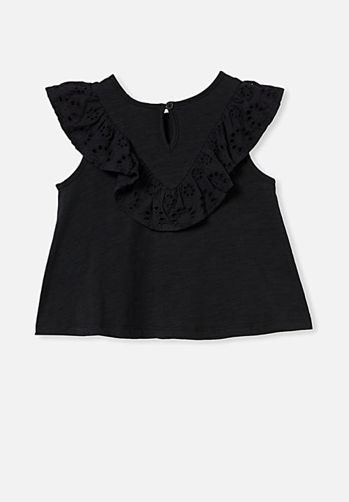 Cotton On - Juliette short sleeve top - phantom