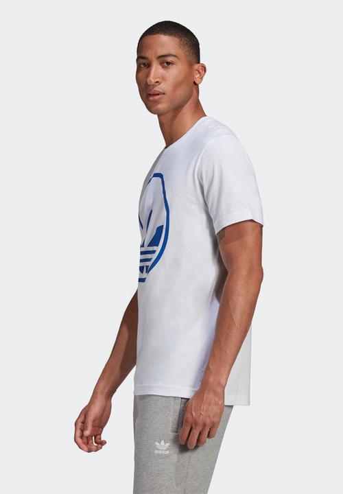 adidas Originals - Circle trefoil short sleeve tee - white