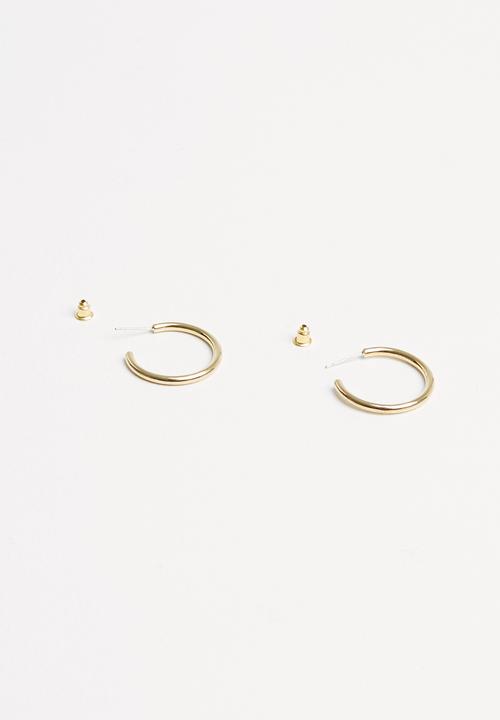 Matter of Fakt - Oasis hoops - brass