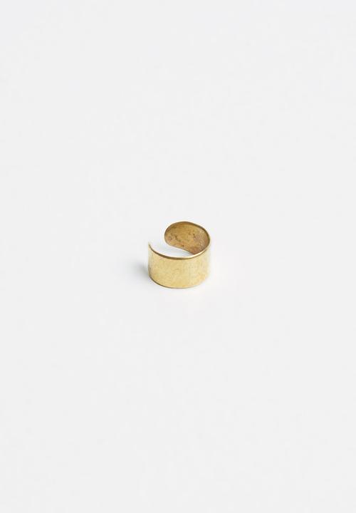 Matter of Fakt - Ear cuff medium - brass