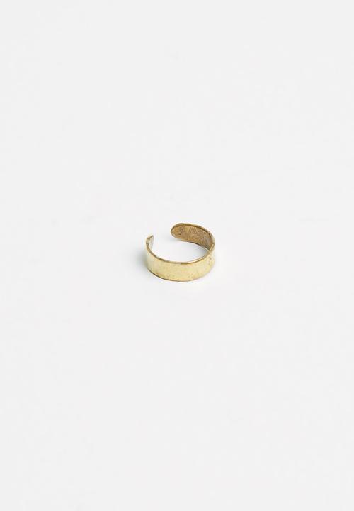 Matter of Fakt - Ear cuff thin - brass