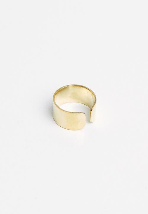 Matter of Fakt - Wide ring - brass