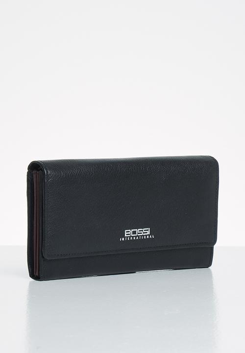 BOSSI - Sofmcc leather - black