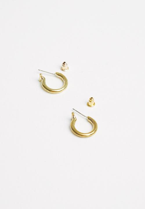 Matter of Fakt - Vista small hoops - brass