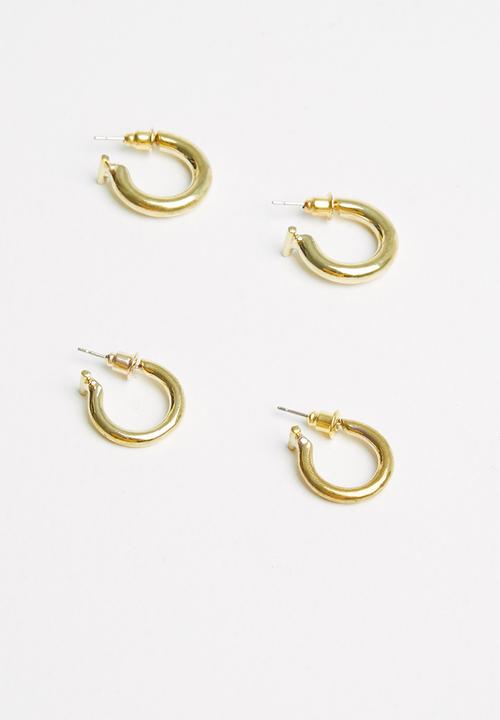 Matter of Fakt - Vista small hoops - brass