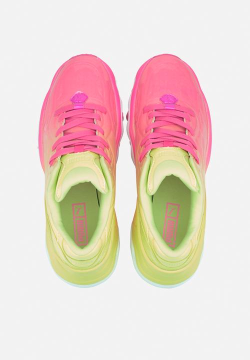 PUMA Select - Pulsar wedge - luminous pink / fizzy yellow