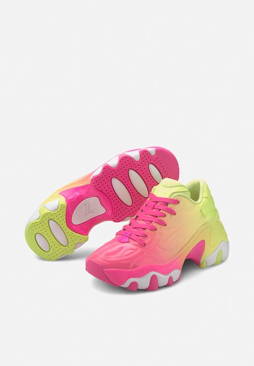 PUMA Select - Pulsar wedge - luminous pink / fizzy yellow