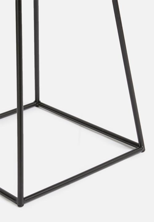 Sixth Floor - Button stool - mustard