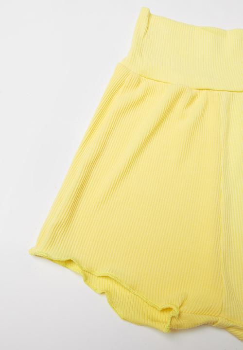 Baby Star - Unisex 2 piece set - yellow