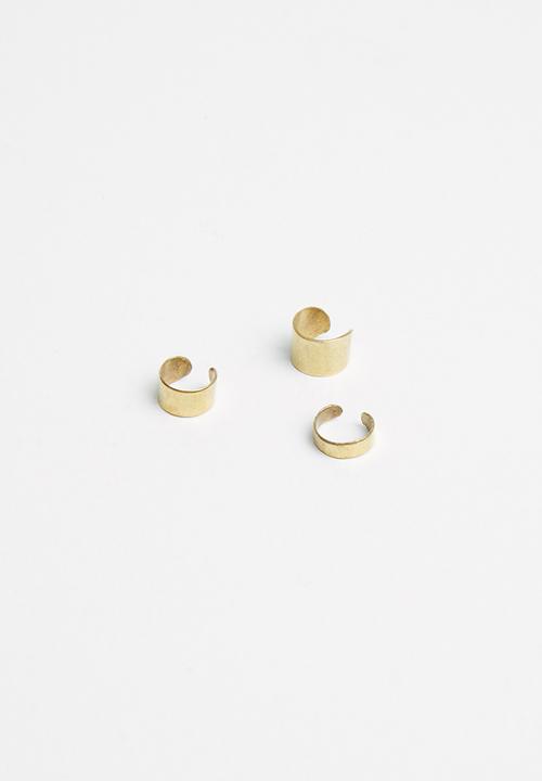 Matter of Fakt - Ear cuff medium - brass