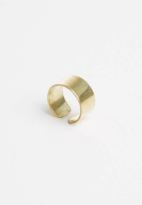 Matter of Fakt - Wide ring - brass