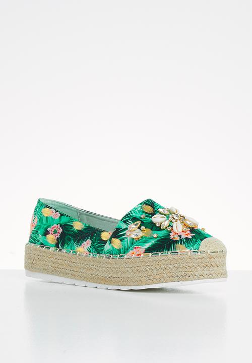 Madison® - Mina espadrille - green 