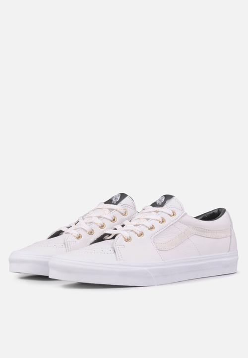 Vans - Sk8-low - (leather) true white